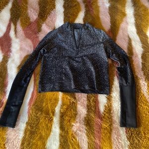 Lululemon cropped running jacket